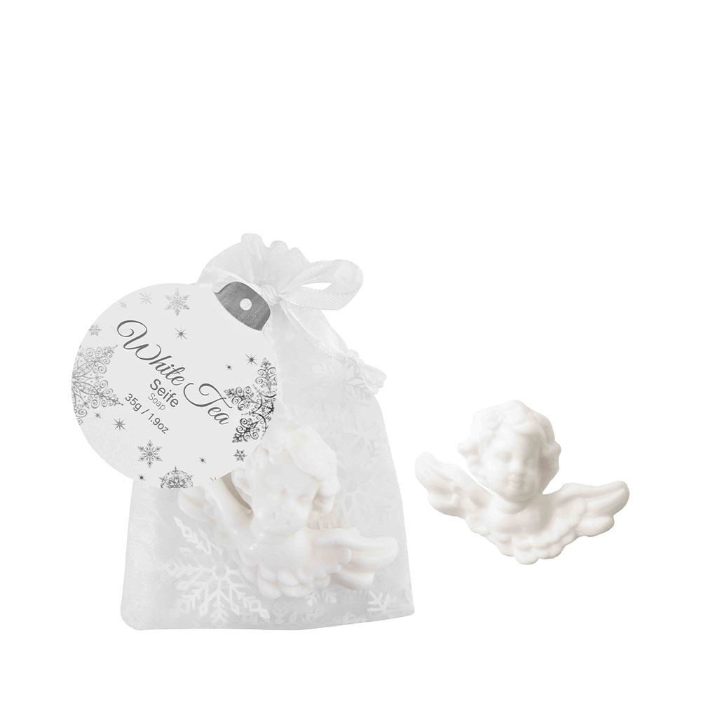 Soap Angel in Organza Silver 35g