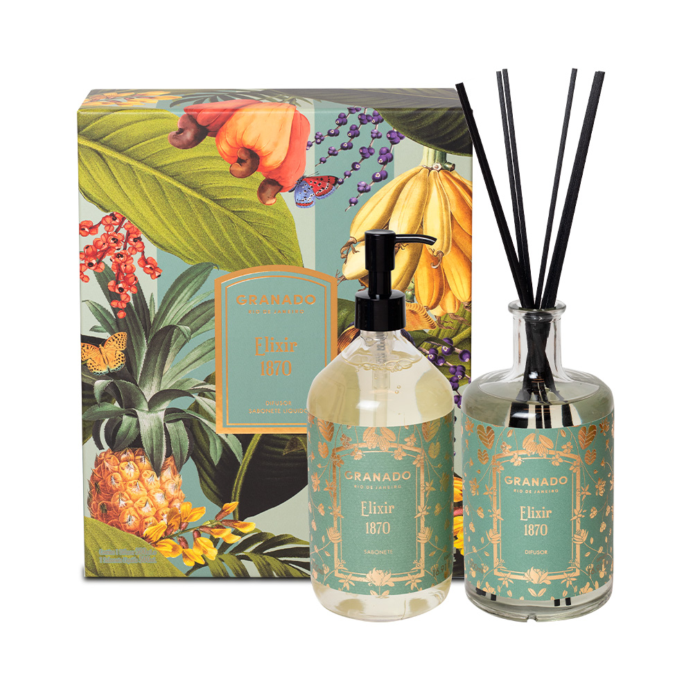 Elixir 1870 Home Diffuser &#038; Liquid Soap Set 2 x 500 ml