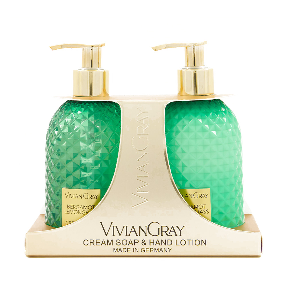 Bergamot & Lemongrass Cream Soap & Hand Lotion 300 ml image