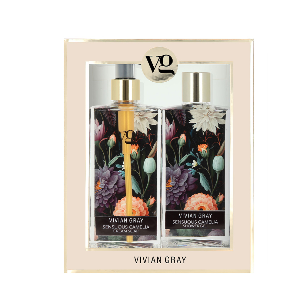 Sensuous Camelia Cream Soap &#038; Shover Gel 350 ml